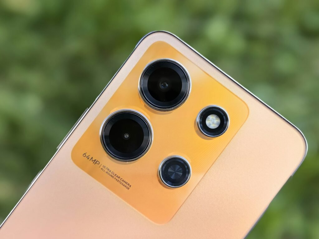a close up of a camera on a cell phone